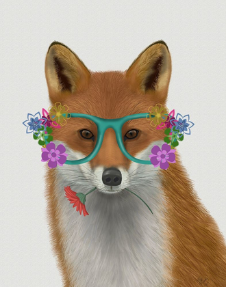 Picture of FOX AND FLOWER GLASSES