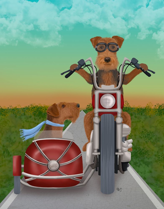 Picture of AIREDALE CHOPPER AND SIDECAR