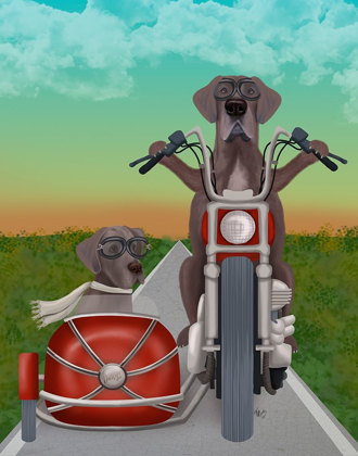 Picture of GREAT DANE CHOPPER AND SIDECAR