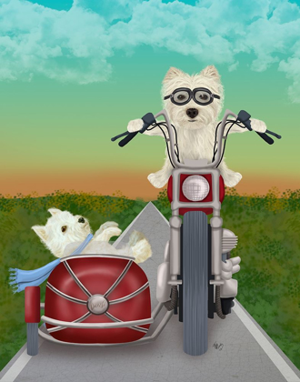Picture of WESTIE CHOPPER AND SIDECAR