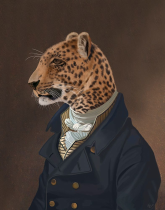 Picture of LEOPARD IN BLUE JACKET