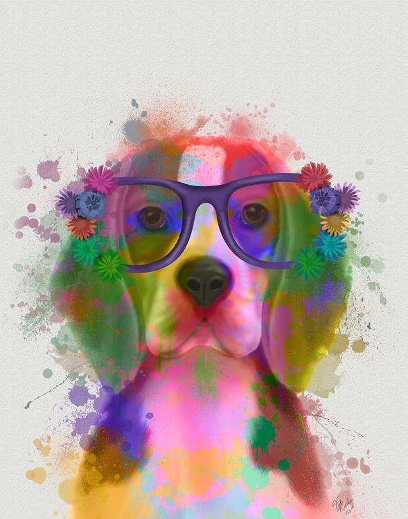 Picture of BEAGLE RAINBOW SPLASH 2