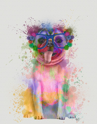 Picture of PUG RAINBOW SPLASH