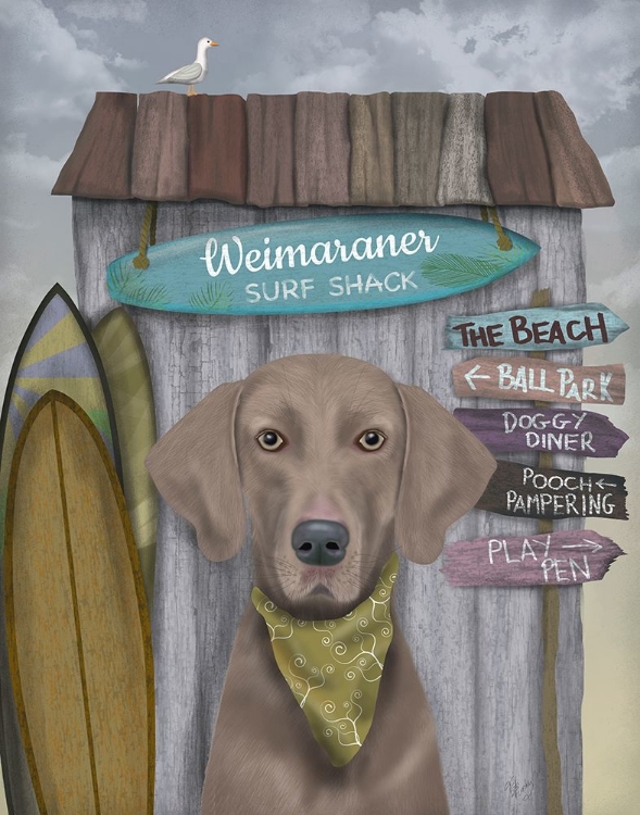 Picture of WEIMARANER SURF SHACK