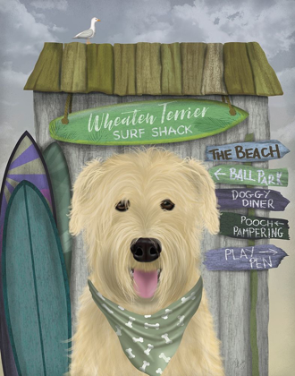 Picture of WHEATEN TERRIER SURF SHACK