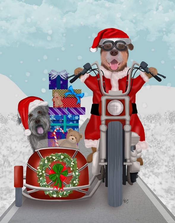 Picture of CHRISTMAS MUTTS CHRISTMAS CHOPPER