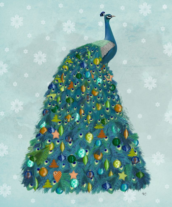 Picture of CHRISTMAS PEACOCK CHRISTMAS TREE