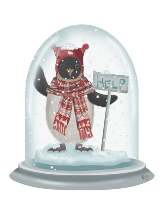 Picture of CHRISTMAS PENGUIN SNOW GLOBE