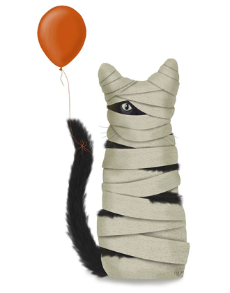 Picture of HALLOWEEN MUMMY CAT