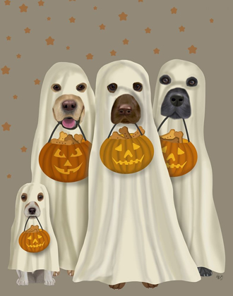 Picture of HALLOWEEN TRICK OR TREAT DOGS