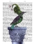 Picture of BIRD ON BLUE PLINTH