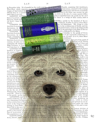 Picture of WESTIE AND BOOKS