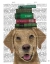 Picture of YELLOW LABRADOR AND BOOKS