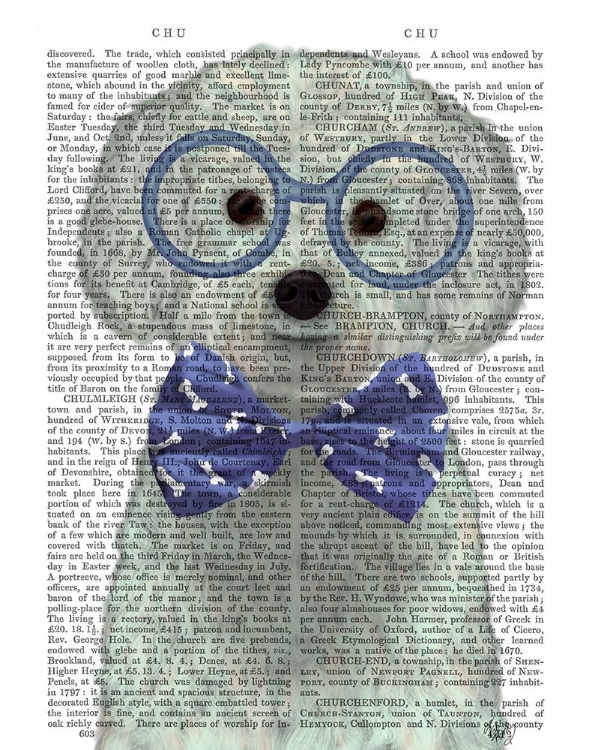 Picture of BICHON FRISE WITH GLASSES AND BOW TIE