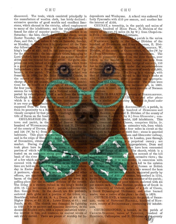 Picture of RHODESIAN RIDGEBACK WITH GLASSES AND BOW TIE