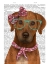 Picture of RHODESIAN RIDGEBACK WITH GLASSES AND SCARF