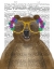 Picture of BEAR AND FLOWER GLASSES
