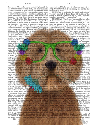 Picture of LABRADOODLE GOLDEN AND FLOWER GLASSES