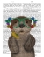 Picture of OTTER AND FLOWER GLASSES