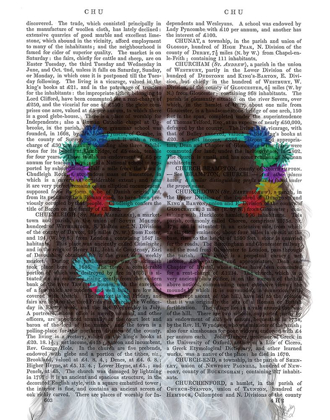 Picture of SPRINGER SPANIEL AND FLOWER GLASSES