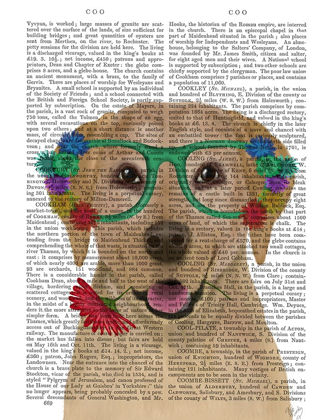 Picture of YELLOW LABRADOR AND FLOWER GLASSES