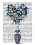 Picture of BUTTERFLY HEART BUSH, BLUE AND YELLOW