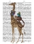 Picture of GIRAFFE AND MONKEY