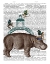 Picture of HIPPO AND MONKEY BRIDGE