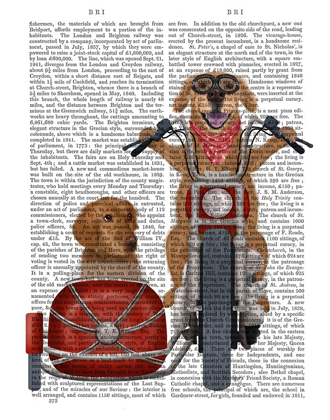 Picture of GOLDEN RETRIEVER CHOPPER AND SIDECAR