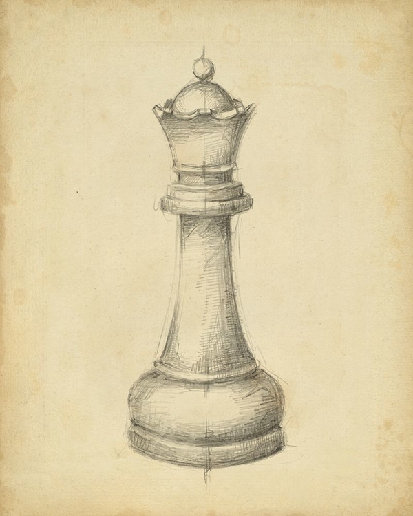 Picture of ANTIQUE CHESS III