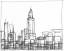 Picture of WIRE FRAME CITYSCAPE II