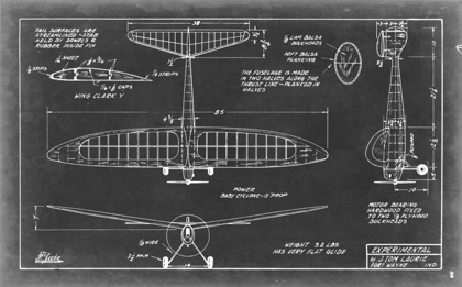 Picture of AERONAUTIC BLUEPRINT VI