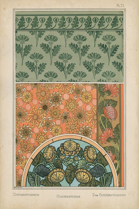 Picture of NOUVEAU FLORAL DESIGN I