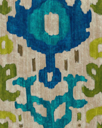 Picture of TEAL IKAT I