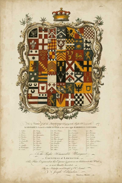 Picture of EDMONDSON HERALDRY I