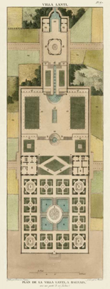 Picture of PLAN DE LA VILLA LANTI