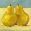 Picture of A PAIR OF PEARS