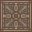 Picture of PIAZZA TILE IN BROWN I