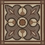 Picture of PIAZZA TILE IN BROWN II
