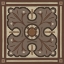 Picture of PIAZZA TILE IN BROWN IV