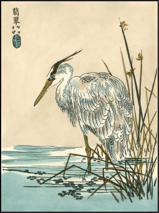 Picture of ORIENTAL CRANE I