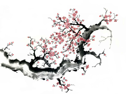 Picture of PLUM BLOSSOM BRANCH III