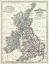 Picture of MITCHELLS MAP OF GREAT BRITAIN AND IRELAND