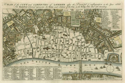 Picture of CITY PLAN OF LONDON