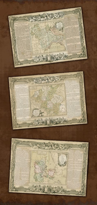 Picture of WEATHERED MAPS II