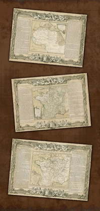 Picture of WEATHERED MAPS III