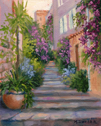 Picture of STAIRWAY OF FLOWERS