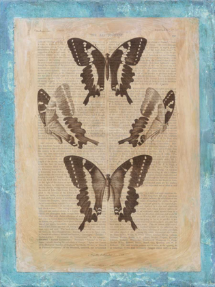 Picture of BOOKPLATE BUTTERFLIES I