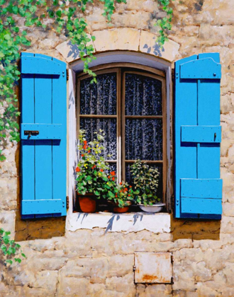Picture of BLUE SHUTTERS