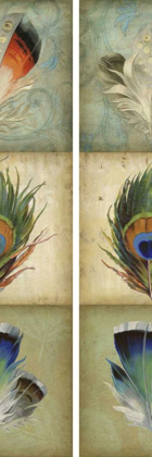 Picture of 2-UP FEATHER TRIPTYCH I